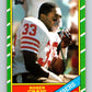 1986 Topps #157 Roger Craig 49ers NFL Football