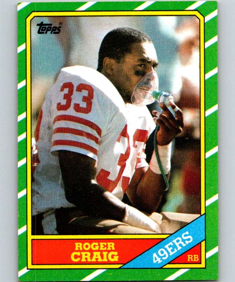 1986 Topps #157 Roger Craig 49ers NFL Football