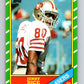 1986 Topps #161 Jerry Rice RC Rookie 49ers NFL Football