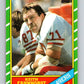 1986 Topps #163 Keith Fahnhorst 49ers NFL Football Image 1