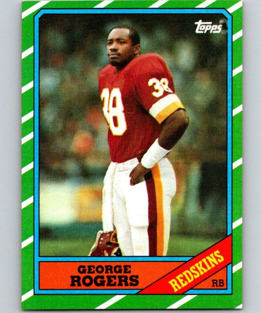 1986 Topps #173 George Rogers Redskins NFL Football