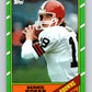 1986 Topps #187 Bernie Kosar RC Rookie Browns NFL Football