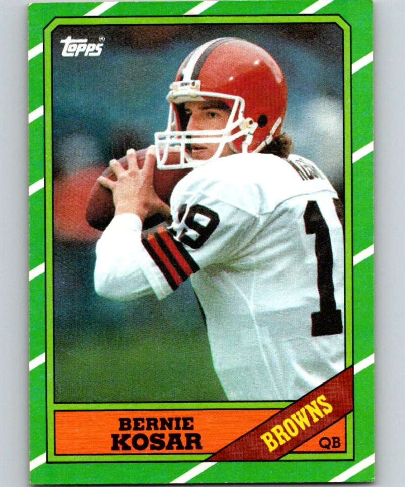 1986 Topps #187 Bernie Kosar RC Rookie Browns NFL Football