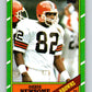 1986 Topps #191 Ozzie Newsome Browns NFL Football