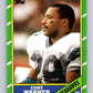 1986 Topps #202 Curt Warner Seahawks NFL Football