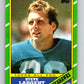 1986 Topps #203 Steve Largent Seahawks NFL Football