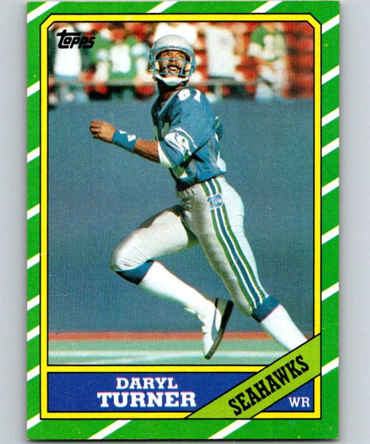 1986 Topps #205 Daryl Turner Seahawks NFL Football