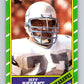 1986 Topps #208 Jeff Bryant Seahawks NFL Football