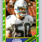 1986 Topps #210 Fredd Young Seahawks NFL Football Image 1