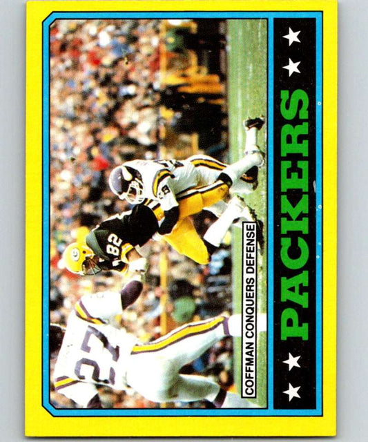 1986 Topps #213 Paul Coffman Packers TL NFL Football Image 1