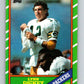 1986 Topps #214 Lynn Dickey Packers NFL Football Image 1