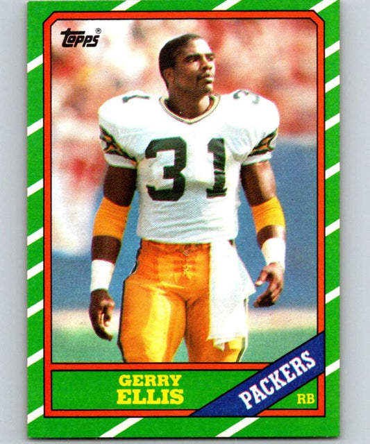 1986 Topps #215 Gerry Ellis Packers NFL Football