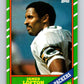1986 Topps #218 James Lofton Packers NFL Football Image 1