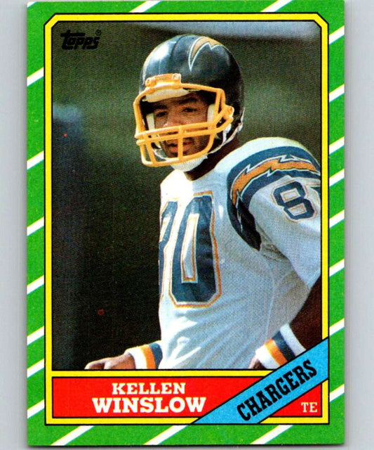 1986 Topps #237 Kellen Winslow Chargers NFL Football