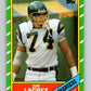 1986 Topps #238 Jim Lachey RC Rookie Chargers NFL Football