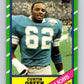 1986 Topps #250 Curtis Green Lions NFL Football