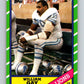 1986 Topps #251 William Gay Lions NFL Football Image 1