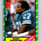 1986 Topps #253 Bobby Watkins Lions NFL Football Image 1
