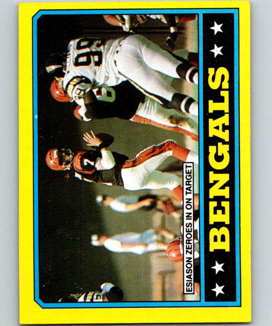 1986 Topps #254 Boomer Esiason Bengals TL NFL Football Image 1
