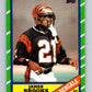 1986 Topps #256 James Brooks Bengals NFL Football Image 1