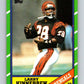 1986 Topps #257 Larry Kinnebrew Bengals NFL Football Image 1