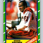 1986 Topps #260 Eddie Brown RC Rookie Bengals NFL Football Image 1