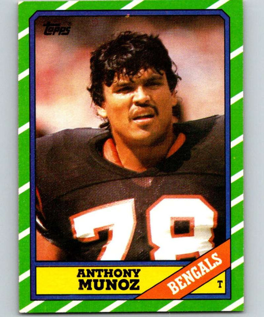1986 Topps #261 Anthony Munoz Bengals NFL Football