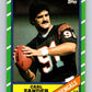 1986 Topps #264 Carl Zander Bengals NFL Football