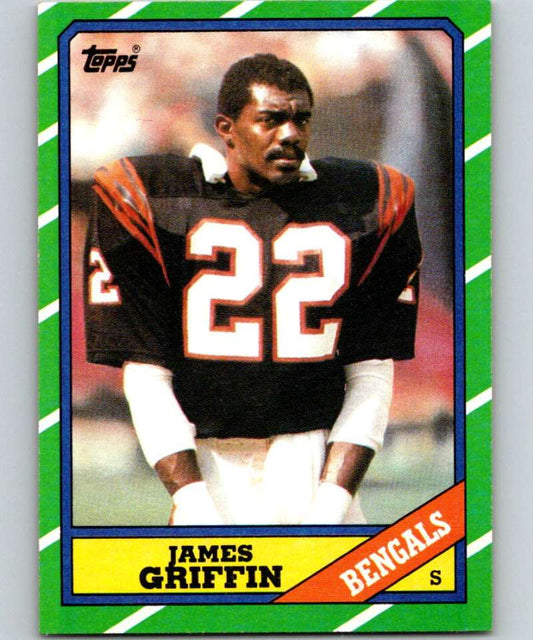 1986 Topps #265 James Griffin Bengals NFL Football