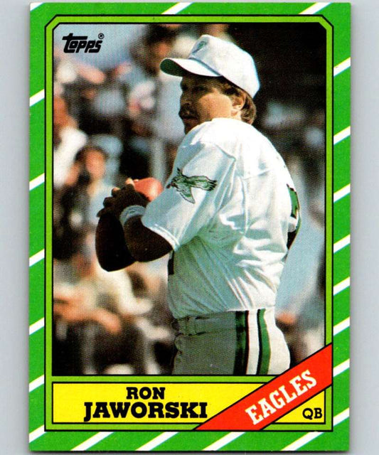 1986 Topps #269 Ron Jaworski Eagles NFL Football Image 1