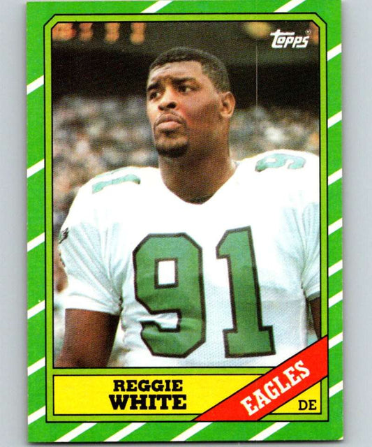 1986 Topps #275 Reggie White RC Rookie Eagles NFL Football