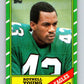1986 Topps #278 Roynell Young Eagles NFL Football Image 1