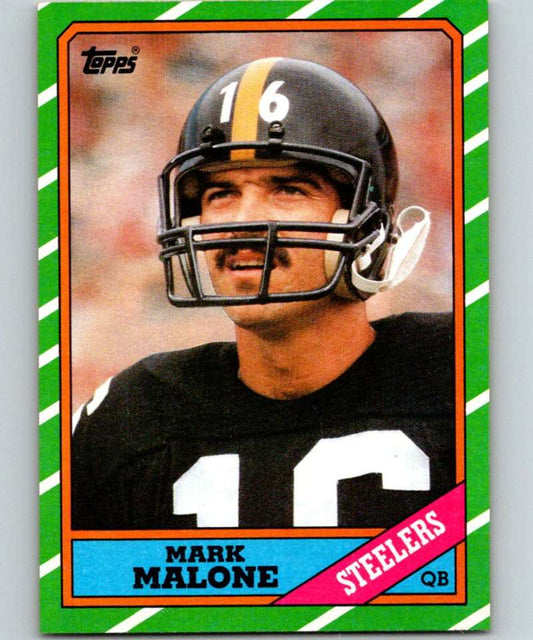 1986 Topps #281 Mark Malone Steelers NFL Football Image 1