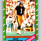 1986 Topps #287 Gary Anderson Steelers NFL Football Image 1