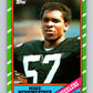 1986 Topps #289 Mike Merriweather Steelers NFL Football Image 1