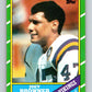 1986 Topps #300 Joey Browner RC Rookie Vikings NFL Football
