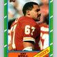 1986 Topps #311 Art Still Chiefs NFL Football Image 1