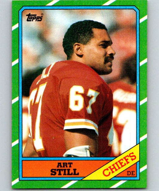 1986 Topps #311 Art Still Chiefs NFL Football Image 1
