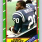 1986 Topps #317 Albert Bentley RC Rookie Colts NFL Football Image 1