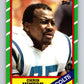 1986 Topps #321 Chris Hinton Colts NFL Football Image 1