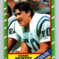 1986 Topps #322 Duane Bickett RC Rookie Colts NFL Football Image 1