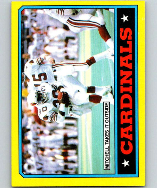 1986 Topps #326 Stump Mitchell Cardinals TL NFL Football Image 1