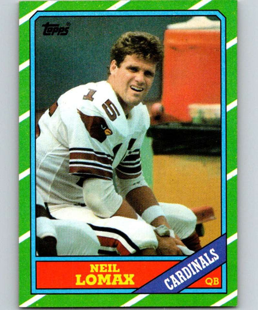 1986 Topps #327 Neil Lomax Cardinals NFL Football