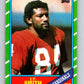 1986 Topps #330 J.T.Smith Cardinals NFL Football Image 1