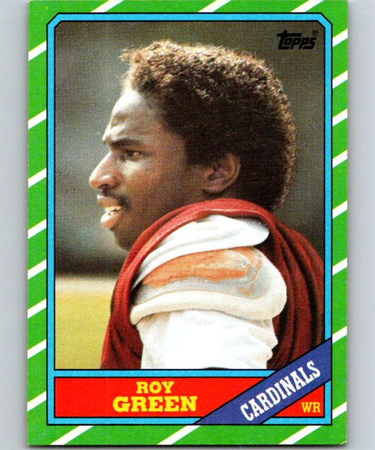 1986 Topps #332 Roy Green Cardinals NFL Football Image 1