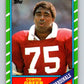 1986 Topps #334 Curtis Greer Cardinals NFL Football Image 1