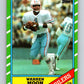 1986 Topps #350 Warren Moon Oilers NFL Football