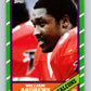 1986 Topps #363 William Andrews Falcons NFL Football Image 1