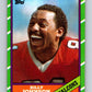 1986 Topps #364 Billy Johnson Falcons NFL Football Image 1