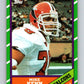1986 Topps #366 Mike Kenn Falcons NFL Football Image 1